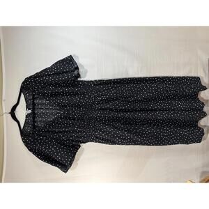 Ava & Viv XXL Black Heart Dress NWOT